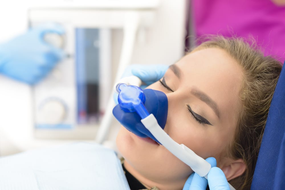 Woman being sedated - Sedation Dentistry Tucson AZ